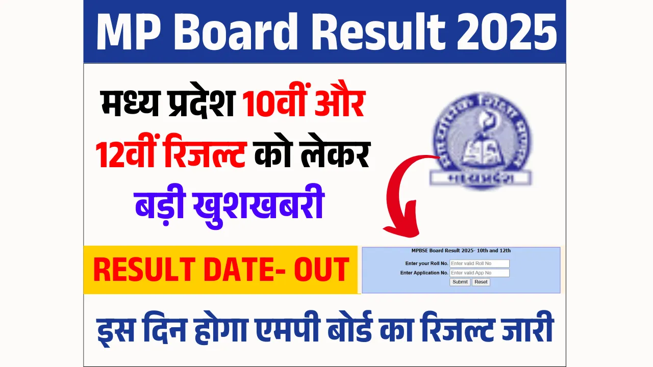 MP Board Result Date 2025