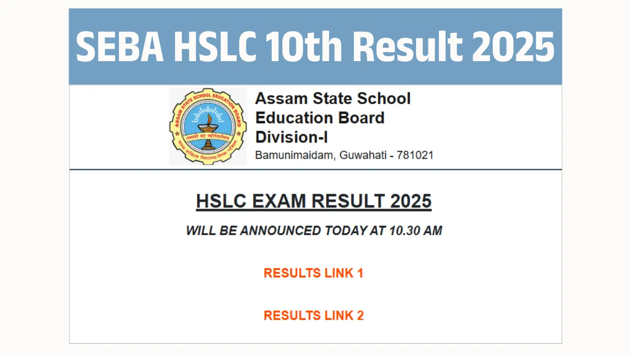 SEBA HSLC Result
